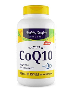 Coenzima CoQ10, Coq10 200mg, 30 Softgels, Healthy Origins
