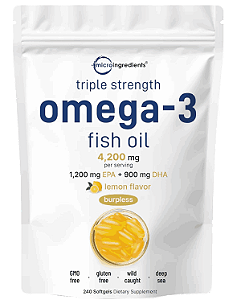 Ômega 3 DHA, 500mg, 100% Vegetal, 120 Cápsulas, Ocean Drop
