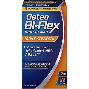 Osteo Bi Flex, Força Tripla, 80 comprimidos