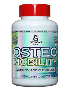 Osteo Mobility com Condroitina, UCII, MSM e Curcuma, 60 Capsulas, Demons Lab