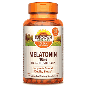 Melatonina 10mg, 90 Cápsulas, Sundown