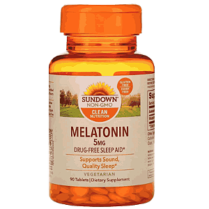 Melatonina 5mg, 90 Comprimidos, Sundown