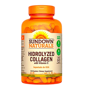 Colágeno Hidrolisado, 120 Comprimidos. Sundown