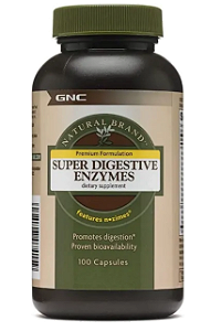 Super Enzimas Digestivas, 100 Cápsulas, GNC