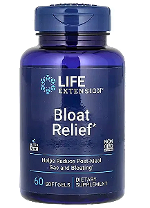 Bloat Relief, Alívio do Inchaço, 60 Cápsulas, Life Extension