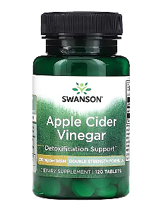 Apple Cider Vinegar, Vinagre de Maçã, 200mg, 120 Tablets, Swanson
