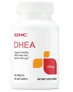 DHEA 25mg, 90 Comprimidos, GNC