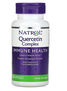 Complexo de Quercetina, 500mg, 50 Cápsulas, Natrol