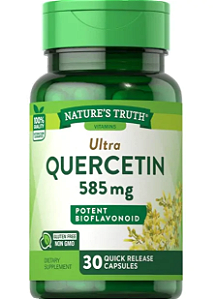 Quercetina, 585mg, 30 cápsulas de liberação rápida, Nature's Truth