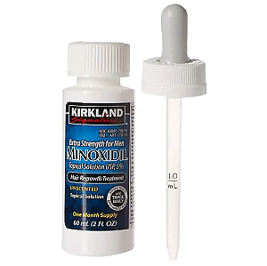 Minoxidil, Tratamento Capilar (Barba e Cabelo), 60ml, Kirkland