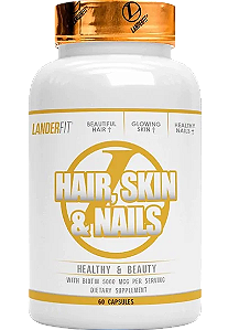 Hair, Skin, Nails, 60 Cápsulas, Landerfit