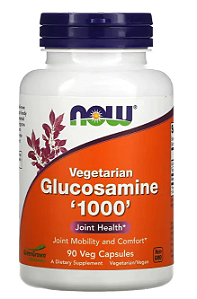 Glicosamina Vegetariana 1000, 90 Cápsulas, Now