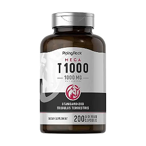 Mega Tribulus Terrestris, 1000mg, 200 Cápsulas, PipingRock
