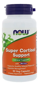 NOW Foods Super Cortisol Support – 90 cápsulas vegetais