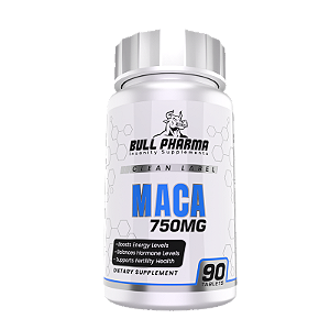Maca 750mg, 60 comprimidos, Bull Pharma