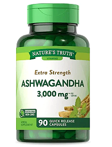 Ashwagandha, 3000mg, 90 cápsulas, Nature's Truth