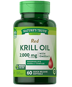 Krill Oil, 2000mg, 60 Cápsulas, Nature's Truth