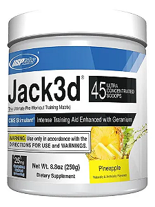 Pré-Treino Jack3d, 250g Sabor Pineaple, Hi-Tech Pharma