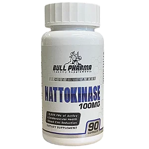 Nattokinase 90 Cápsulas, 100 Mg - Bull Pharma