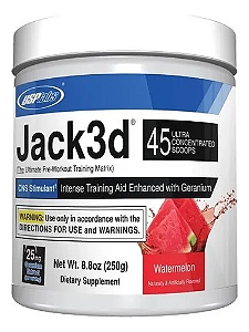 Pré-treino Jack3d, 250g Sabor melancia, Hi-Tech Pharma