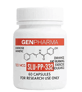 SLU-PP-332 100mcg, Definição Muscular, Energia e Queima de Gordura, 60 Cápsulas, GEN PHARMA