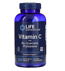 Vitamina C + Fitossomo de Bioquercetina, 250 Comprimidos, Life Extension