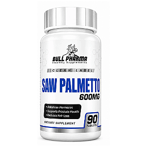 Saw Palmetto 600mg, 90 Comprimidos, Bull Pharma