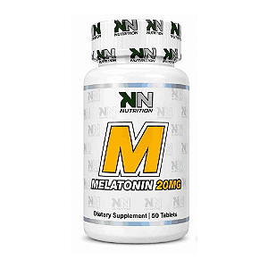 Melatonina 20mg, 50 Comprimidos Sublingual Sabor Morango, KN Nutrition