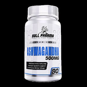 Ashwagandha 500mg, 90 Cápsulas, Bull Pharma
