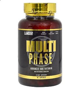 Multi Fase Advanced Multivitamínico, 90 Cápsulas, Landerfit