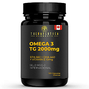 OMEGA 3 TG CANADENSE 2000MG + EPA 660MG + DHA 440MG + VITAMINA E 10MG | 120 SOFTCAPS