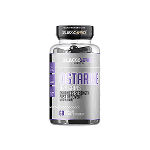 Ostarine Dry Gains, 60 Cápsulas, Black Series