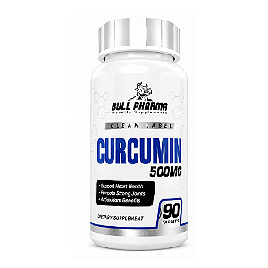Curcumin, Curcuma 500mg, 90 Tabletes, Bull Pharma