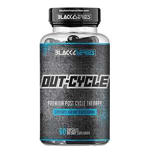 Blend com Tribulus, Saw Palmetto e CoQ10, Energia e Performance Masculina, 60 Cápsulas, Black Series