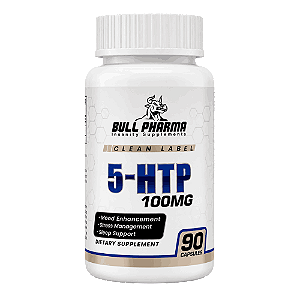 5-HTP 100mg, 90 Cápsulas, Bull Pharma