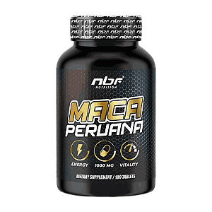Suplemento Maca Peruana 1000mg, 100 Tabletes - Nbf Nutrition