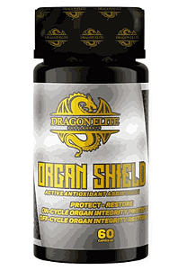 Organ Shield, 60 Capsulas, Dragon Elite