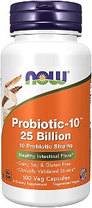 Probiotic 10 25 Billion (100 Vcaps) Now Foods
