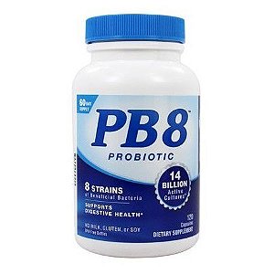 PB8 Probiótico (120 cápsulas) - Nutrition