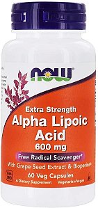 Ácido Alfa Lipóico Alpha-lipoic 600 Mg - 60 Cápsulas