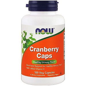 Cranberry Concentrado Com Vitamina C 100 Caps Now Foods
