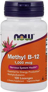 Methyl B-12 1000mcg (100 Caps) - Now Foods