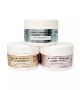 CRONOGRAMA CAPILAR 3 PASSSO 300G - NEWID PROFESSIONAL