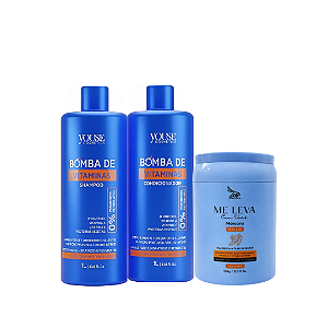 Kit Youse Bomba de Vitamina + Máscara Zap 950g