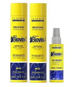Biovin Shampoo e Condicionador e Tônico - Glatten