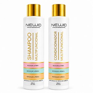 Kit Shampoo e Condicionador Multifuncional 300ml - Newid Professional