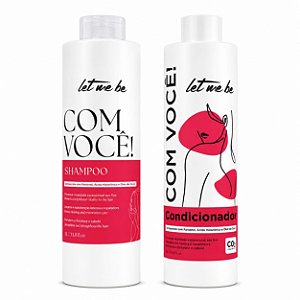 Kit Shampoo e Condicionador Com Você 1L - Let Me Be