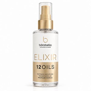 Elixir 12 Óleos Reparador Protetor Finalizador 60ml - Borabella