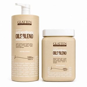 Extraordinary Oils & Blend Shampoo + Máscara 1KL - Glatten