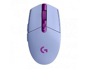 MOUSE SEM FIO PARA JOGOS LOGITECH G305 LIGHTSPEED LILAS